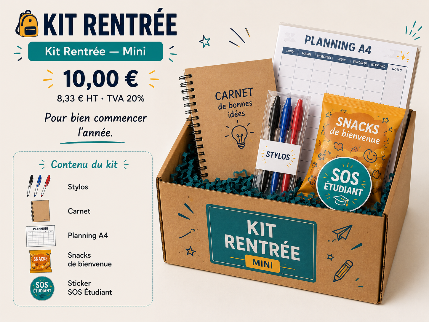 Kit Rentrée — Mini